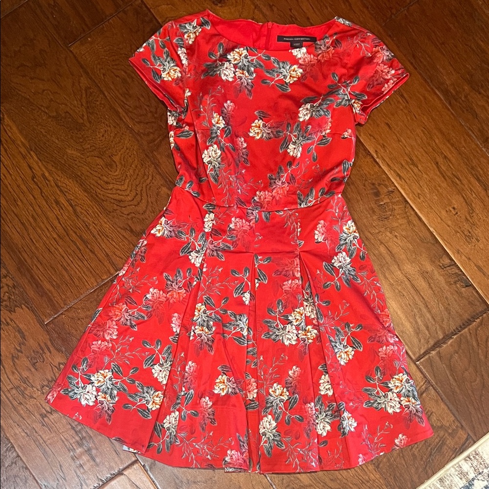French Connection Scarlet Floral Dress